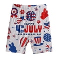 thumbnail image 4 of Hiijoy Big Boy's 4Th of July Outfits Short Sleeve T-Shirt and Shorts Set, Sizes 7-8Y, 4 of 6