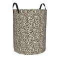 thumbnail image 2 of Balery Flower Rose Round Laundry Basket with Handles Waterproof Freestanding Laundry Hamper for Clothes Toys in the Dorm and Family-Medium, 2 of 8