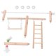 thumbnail image 2 of Bird Cage Perch Stick Toy For Small Birds Including Parakeets And Cockatiels Perfect For Indoor Entertainment 1 Set, 2 of 3