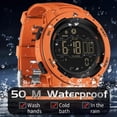 thumbnail image 3 of Men's Digital Watch Waterproof Pedometer Watches Sport Watch Step Counter Calorie Military Watch with Stopwatch Alarm LED Backlight Countdown, 3 of 7