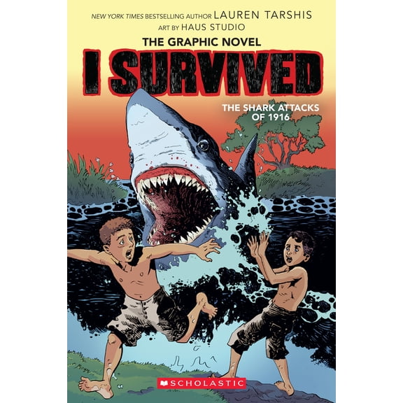Pre-Owned I Survived the Shark Attacks of 1916: A Graphic Novel (I Survived Graphic Novel #2): Volume 2 (Hardcover) 1338120956 9781338120950