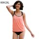 thumbnail image 2 of Traje de baño Tankini para Mujer Trajes de baño con Control de Barriga de Dos Piezas Top Tankini con Pantalones Cortos Deportivos - Rosa, 2 of 7