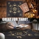 thumbnail image 5 of 2 piezas de tela Luna Sol Estrella Pentagrama Celestial Tarot Deck Tapiz Espiritual Mantel Poder Sagrado Tela Astrología, 5 of 9