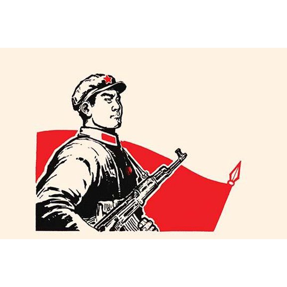 Proud Soldier-Fine Art Canvas Print (20" x 30")