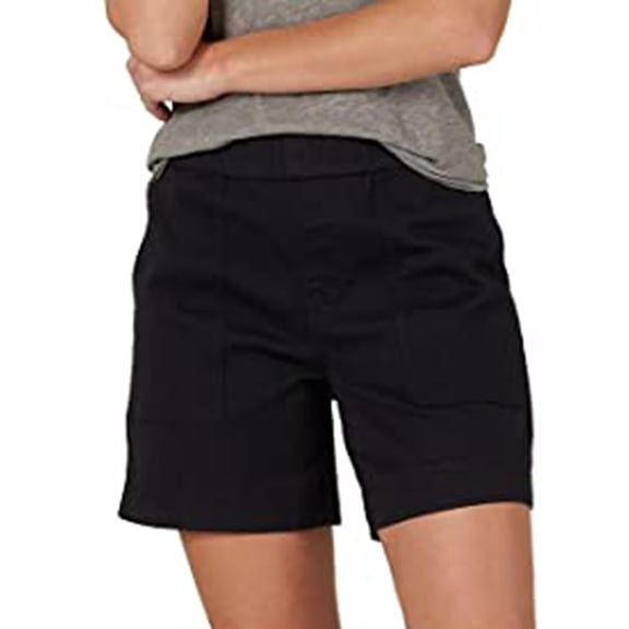 Vedolay Womens High Waisted Shorts Women's Casual Loose Summer Beach Shorts Comfy High Waist Loungwear Shorts with Pockets,Black XXL