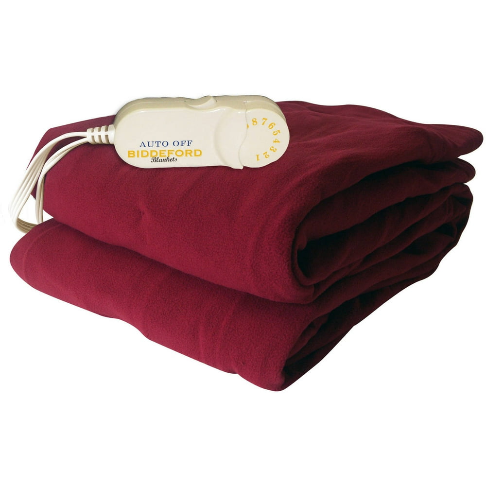 Biddeford Comfort Knit Electric Heated Throw With Analog Controller