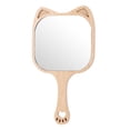 thumbnail image 2 of YAOMOBB Small Mirror Creative Makeup Mirror Compact Wooden Handle Design, 2 of 6