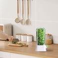 thumbnail image 4 of With Peeler And Vegetable Storage And Organizer For Fridge And Kitchen Ideal For Parsley Cilantro Asparagus And, 4 of 4