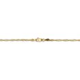 thumbnail image 4 of Leslie's 14K 1.6 mm Singapore Chain (Weight: 2.92 Grams, Length: 22 Inches), 4 of 4