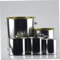 thumbnail image 3 of Pack of 5 Metal Paint Cans 9.3x8.3cm Airtight Tinplate Containers for Leftover Paint and Oil Painting Storage, 3 of 5