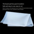 thumbnail image 3 of Transparent Silicone Film,500X500mm Silicone Rubber Sheet,High Temperature Gasket Material,White Flexible Solid Rubber Sheet for Sealing Gasket, 3 of 7