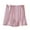 Pink, variant on Edvintorg Maternity Shorts Women's Casual Loose High Waisted Adjustable Pregnancy Shorts Loungewear Fashion Solid Color Maternity Clothes for Women
