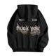 thumbnail image 3 of WILLBEST Sudaderas Deportivas para Hombre, Suéter con Capucha y Bolsillo De Manga Larga para Otoño e Invierno, con Estampado De Conejo Divertido De Color Sólido para Hombre y Mujer Grande, 3 of 5