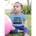 thumbnail image 2 of Mommy Says I'm The Last One T-Shirt Infant -Smartprints Designs,  24 Months, 2 of 4