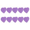 thumbnail image 1 of EeaseCA 10PCS Makeup Removal Sponge Heart Shaped Cellulose Sponge Face Washing Sponge Cosmetic Puff (Purple), 1 of 8