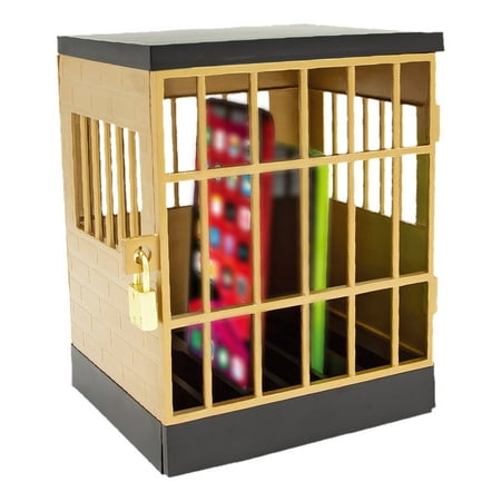 〖Follure〗Sturdy Mobile Phone Jail Table Office Storage Gadget With Lock And Key