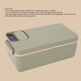 thumbnail image 5 of BOKYAN 1L 304 Stainless Steel Cordless Food Warmer Lunch Box – 3D Energy Heating, Leak‑Proof, Portable for Office & Outdoor, 5 of 10