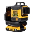 thumbnail image 3 of Kit de nivelación láser DEWALT 20V MAX Cross Line 3x360 Green DCLE34031D1, 3 of 8