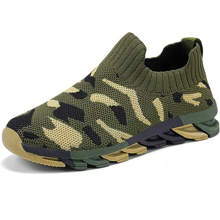 

Kids Sneakers for Boys Running Shoes Lightweight Breathable Walking Shoes