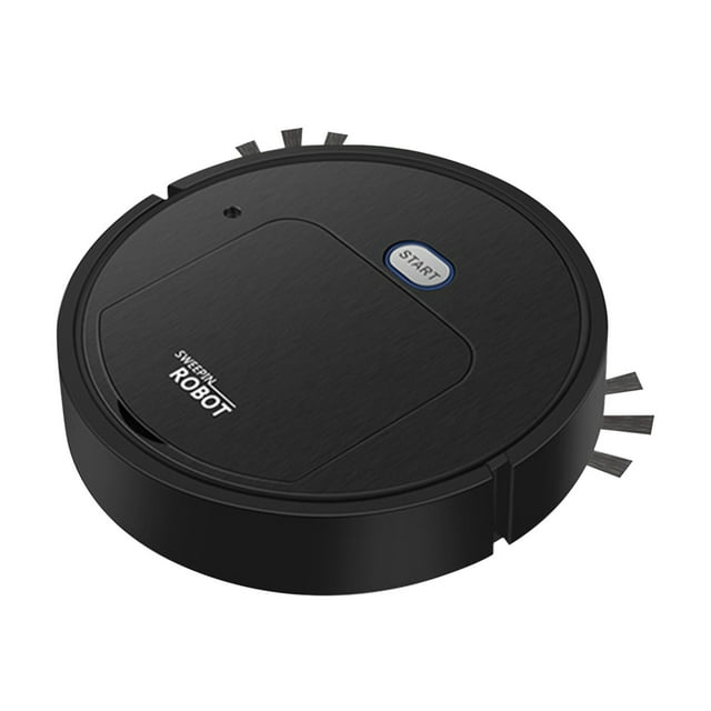 Robot Vacuum Cleaner,Robot Vacuum Cleaner Strong Suction Slim Robotic Vacuum Cleaner with Low Noise Smart Vacuum Robot Sweeping Home Carpet Cleaner for Hard Floors Robot Sweeper