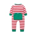 thumbnail image 4 of Pyjama Unisexe à Rayures pour Bébé Garçon Fille, Barboteuse en Coton, une Pièce, Tenue de Nuit, Ensemble de Pyjama, 4 of 5
