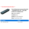 thumbnail image 2 of Fan and Generator Accessory Drive Belt - Compatible with 1947 - 1952 GMC FC150 3.7L 6-Cylinder GAS - Gates, 2 of 2