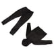 thumbnail image 3 of Conjunto de sudadera deportiva informal para hombre, chaqueta informal con cremallera, chándal con cremallera, traje deportivo negro unisex, 3 of 15