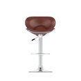 thumbnail image 3 of Marcus Curved Form Fitting Upholstered  Adjustable Barstools - Set of 2, 3 of 7