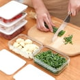 thumbnail image 3 of Onion Ginger And Garlic Storage Box Space Saving Freezer Side Door Box for Food Leftovers Frozen Food, 3 of 6