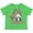 Apple Green, variant on It's My Second Birthday with Panda Bear Girls Toddler T-Shirt