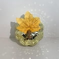 thumbnail image 4 of Decoración de calabazas de discoteca XINYU dorada mediana, 4 of 6