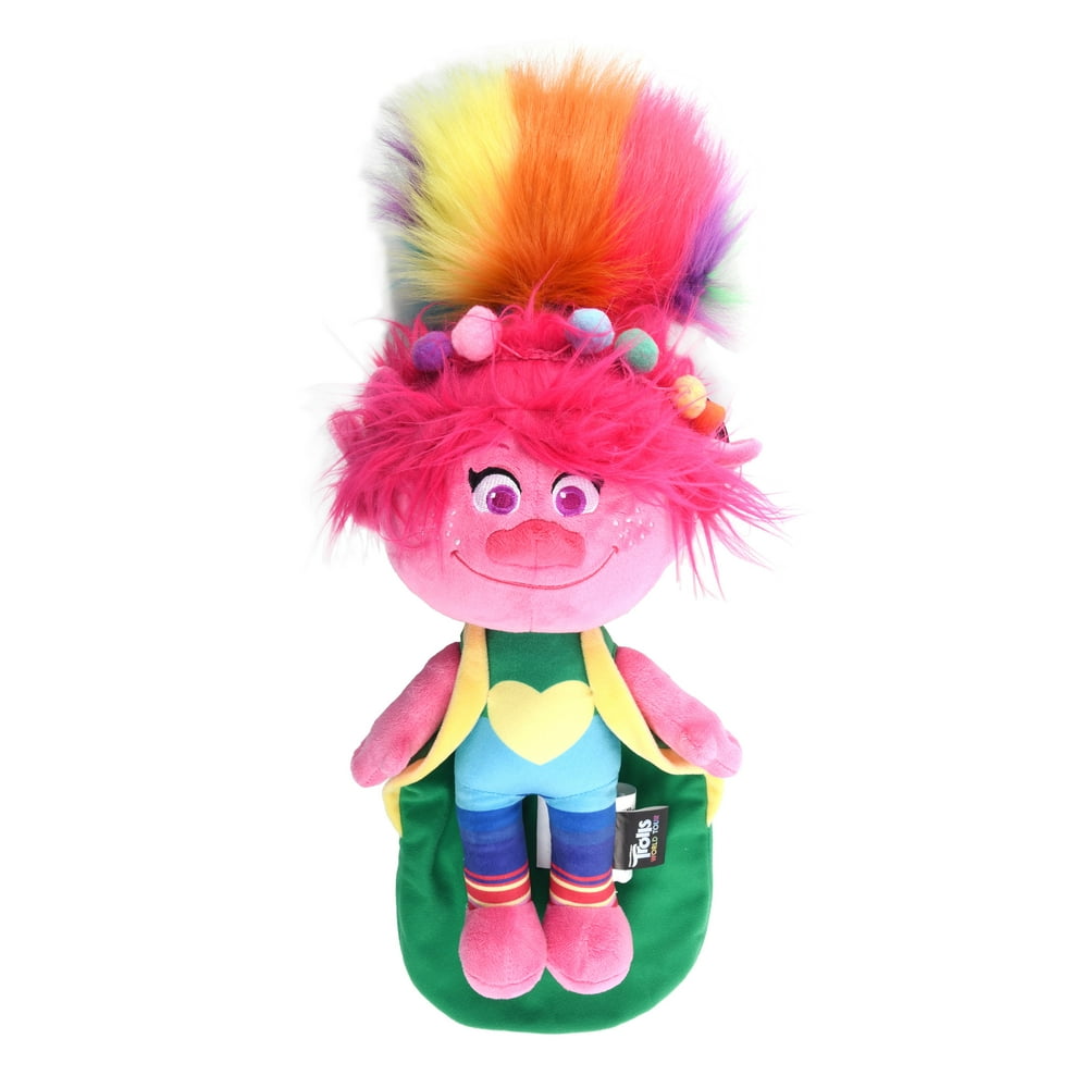 Trolls World Tour Kids Bedding Super Soft Plush Cuddle Pillow, Princess Poppy - Walmart.com