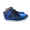 thumbnail image 2 of Jo r-dan 1 mid black hyper royal white size 18, 2 of 5