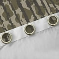 thumbnail image 4 of Castle Fairy Abstract Camouflage Cheetah Print Curtains Pack of 2 (42x84 Each) for Boys Girls,Vintage Aesthetic Curtains Blackout,Graffiti Splash Bedroom Curtains,Ultra Soft Home Decor, 4 of 6