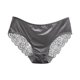 thumbnail image 1 of Braguitas de malla sexy con lazo para mujer: satén sin costuras de cintura baja, tallas M-XL con cintura/longitud, diseño triangular color nude, 1 of 3