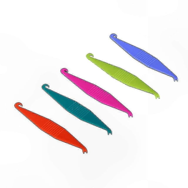 Orthodontic Elastic Placers for Braces Rubber Bands Assorted Colors 10pcs Plastic Disposable Tool Kits