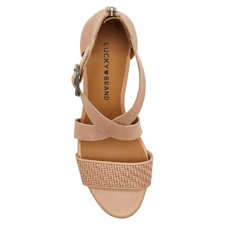 Lucky brand jestah wedge sandal deals