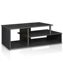 Econ Low Rise TV Stand, Black Wood - 15 x 48.7 x 14.6 in.