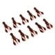 thumbnail image 5 of Cebos de Señuelos Blandos Artificiales 10 Piezas Cebos de un Anzuelo de Agua Dulce Vívidos Suaves Aparejos de Pesca para Pesca de Lubina ANGGREK  Otros, 5 of 8