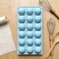 thumbnail image 2 of Lunxisen 4 Pcs Silicone Baking Tray for Light Cake French Dessert Kitchen Baking Semi-circular Pastry Mold, 2 of 9