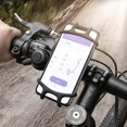 thumbnail image 1 of Soporte de teléfono para manillar de bicicleta Floveme, soporte de GPS para ciclismo de 4 a 6,3 pulgadas, 1 of 6