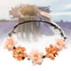 thumbnail image 5 of Diadema floral Tiara de flores ajustable Yuyangstore Guirnalda floral, 5 of 8