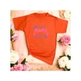 thumbnail image 2 of Playera Blusa Mujer De Feliz Día Mamá Eres Mi Mayor Bendición Regalo Día de las Madres Moda Casual Color Anaranjado Talla Chica Marca Emil SaEs, 2 of 4