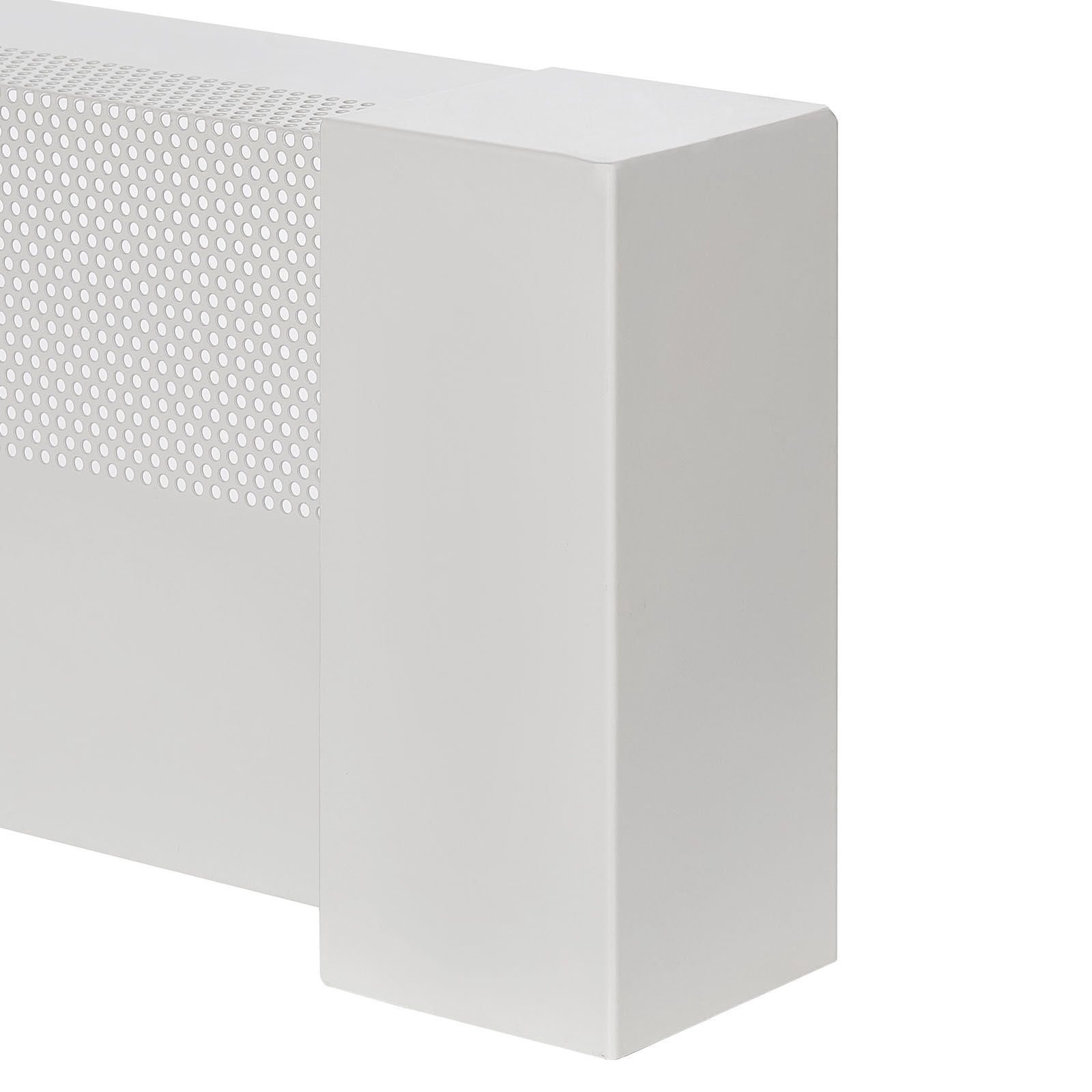 Baseboard Heater Cover, 3 ft Length, High-Quality Steel with Powder-Coated Finish, Ventilation Openings, Easy Install, for Living Room, Bedroom & Hallway