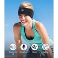 thumbnail image 3 of MUSICOZY Bluetooth 5.2 Sleep Headphones, Wireless Headband Headphones with HD Stereo Speakers, Sports Earphones for Sleeping, Running, Yoga, Ideal Gifts for Men, Women, Teens, 3 of 5