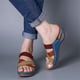 thumbnail image 4 of Verano mujer señoras costura suave playa al aire libre vacaciones casual sandalias zapatos Wmkox8yii ytu9633, 4 of 9