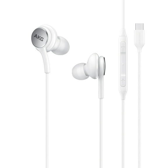 OEM AKG TYPE-C Earphones for Samsung Galaxy Z Fold4 Phone - Headphones USB-C Earbuds w Mic Headset White Z5E Compatible With Galaxy Z Fold4 Model