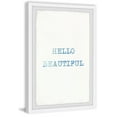 thumbnail image 2 of Marmont Hill Hello Beautiful Ii Framed Wall Art, 20.00" x 1.50", 2 of 6