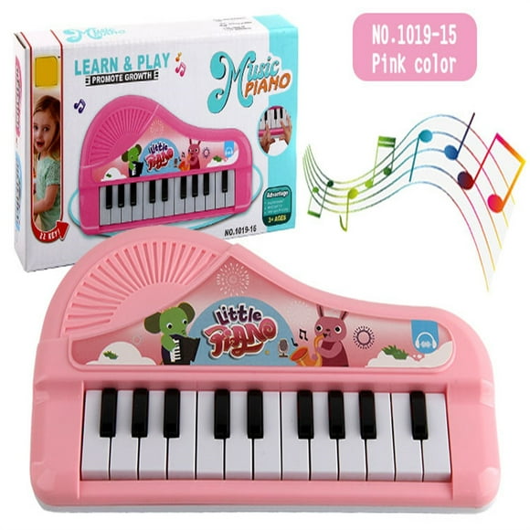 SIfdSeng Cool Toys for Girls Mini Keysmusical with Piano Electric Kids Toy Toy Piano Baby Keyboard 22 Piano Education Surprise Toys Bulk One Year Old Girl Toys Outdoor