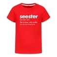 thumbnail image 3 of TZEWGL Summer Short Sleeve Letter Printed Tunic Tees For Child Clothes For Baby size 2-3T, 3 of 4